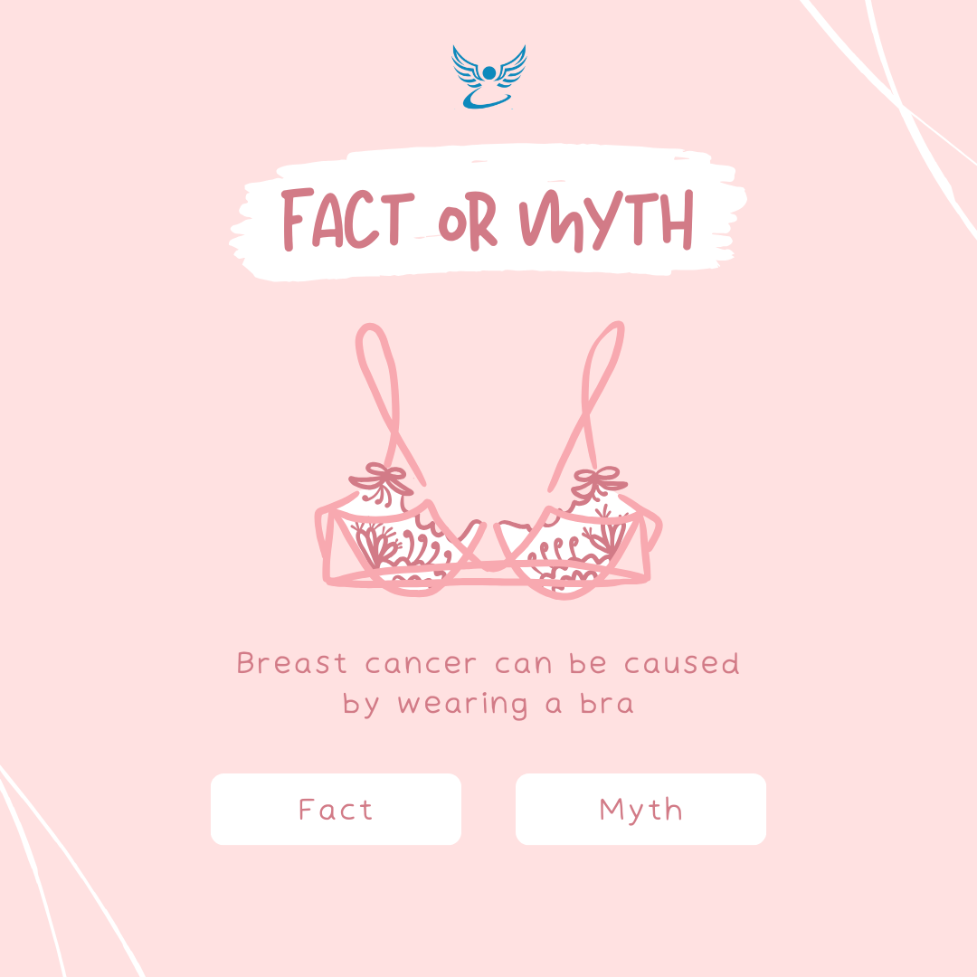 Fact or Myth Can a Bra Cause Breast Cancer? My Healing Angels